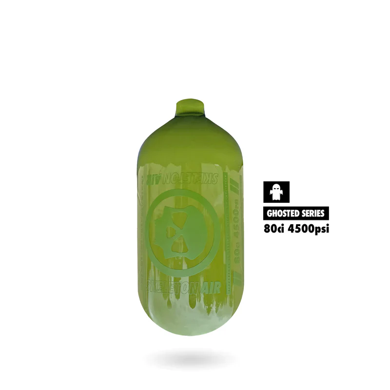 Infamous "SKELETON AIR" Hyperlight Air Tank 80/4500 - Ghosted Series (All Colors) - Image 4