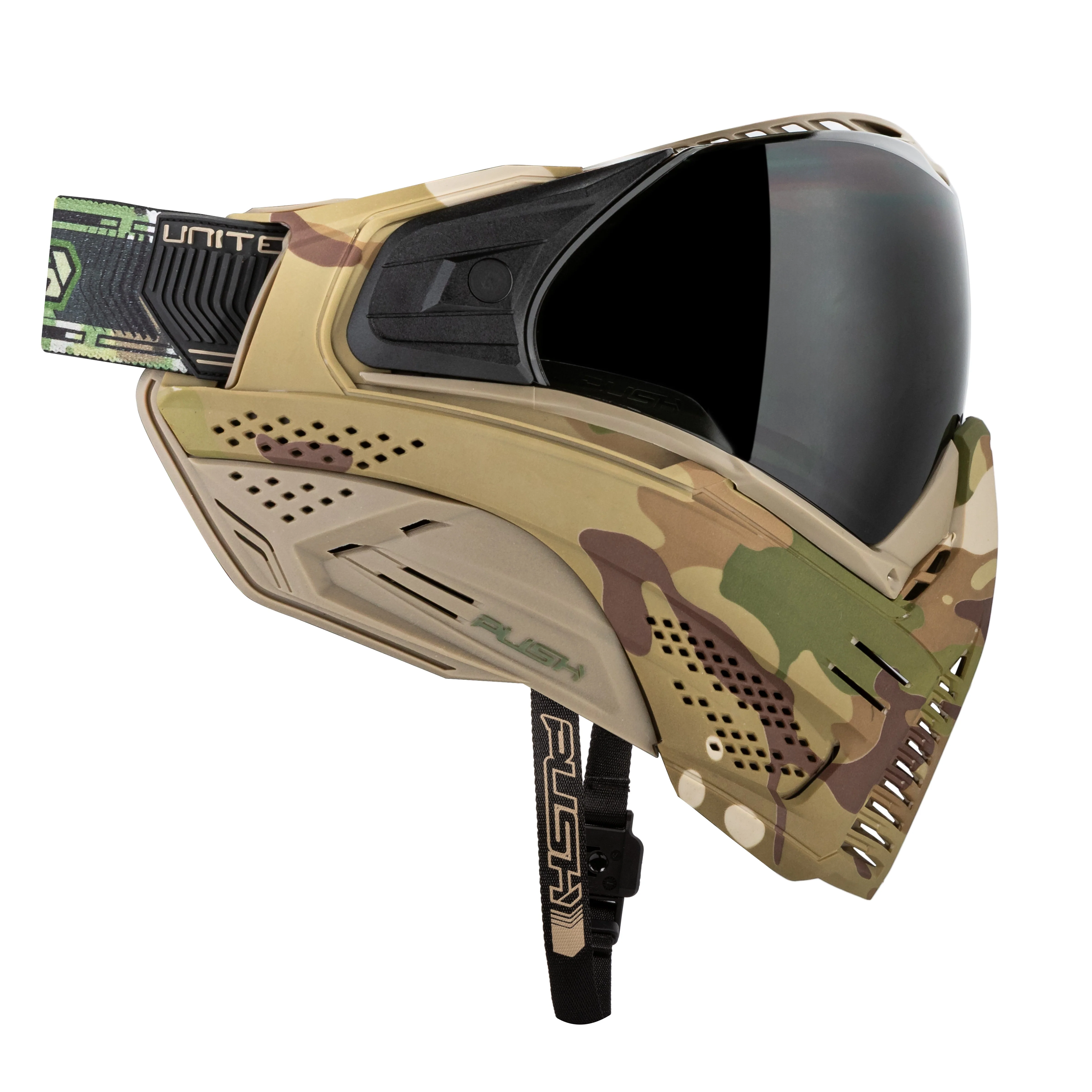 Unite Goggle Mk II - Combat (Camo/Tan) - Smoke Lens - Image 4