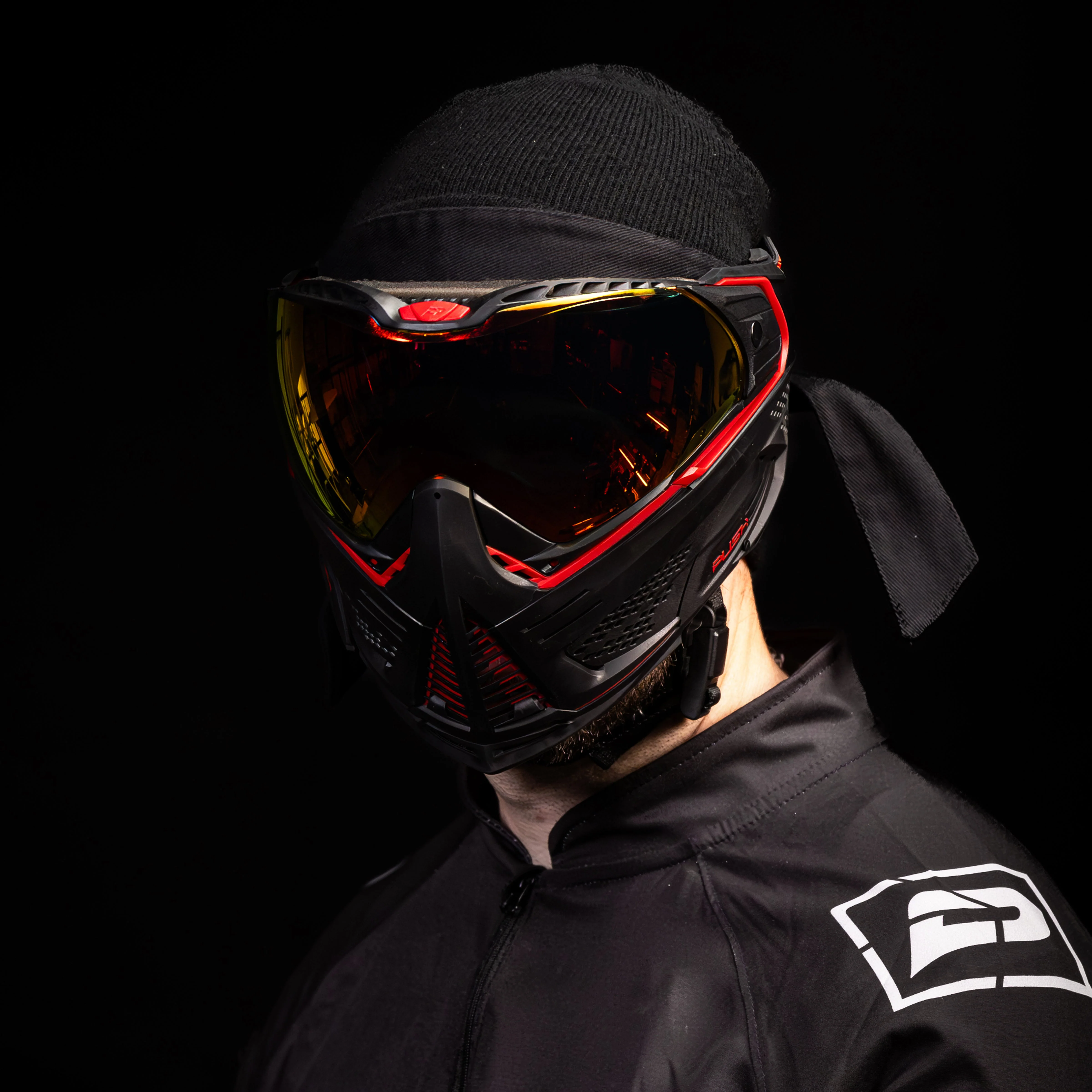 Unite Goggle Mk II - Legion (Black/Red) - Red Lens - Image 2
