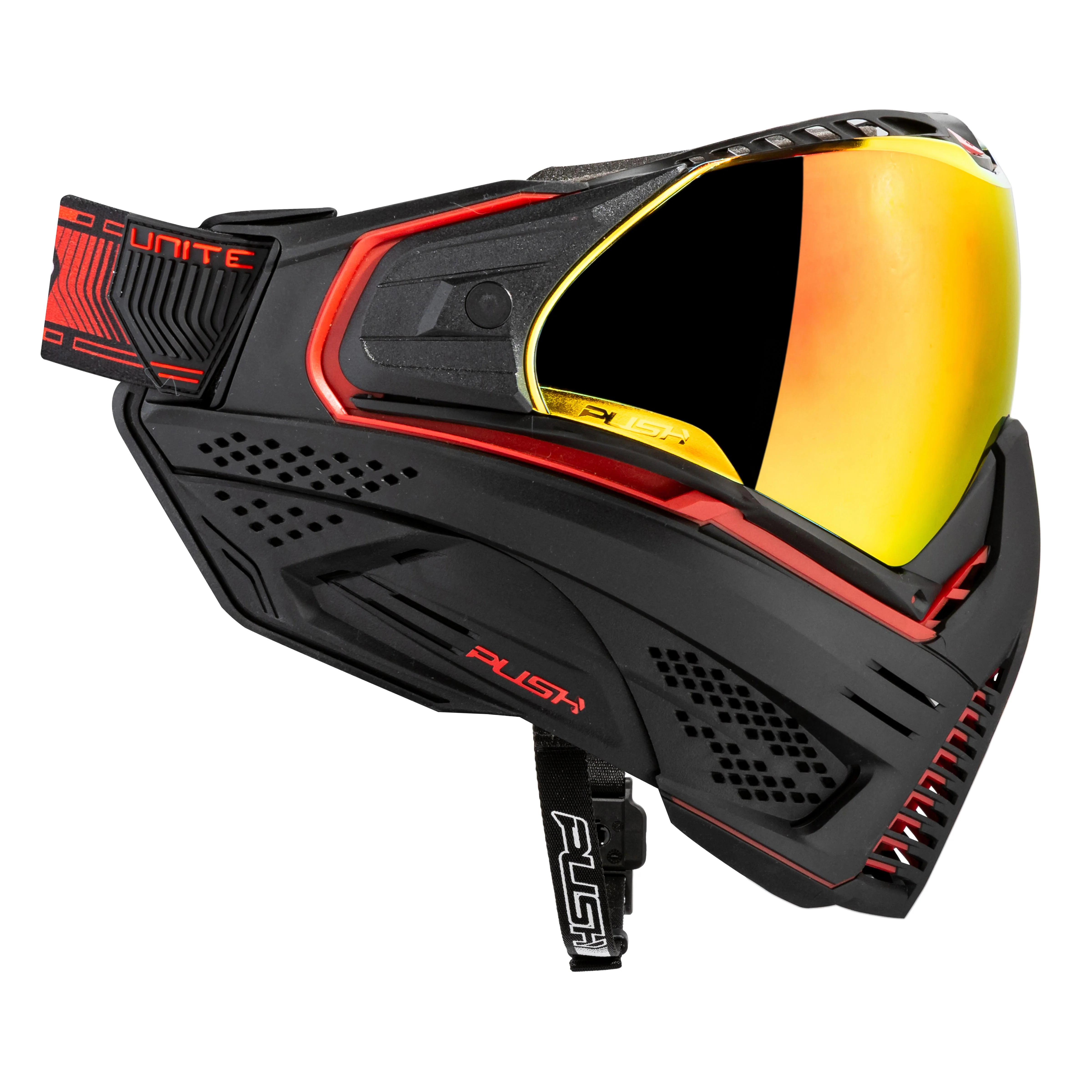 Unite Goggle Mk II - Legion (Black/Red) - Red Lens - Image 4