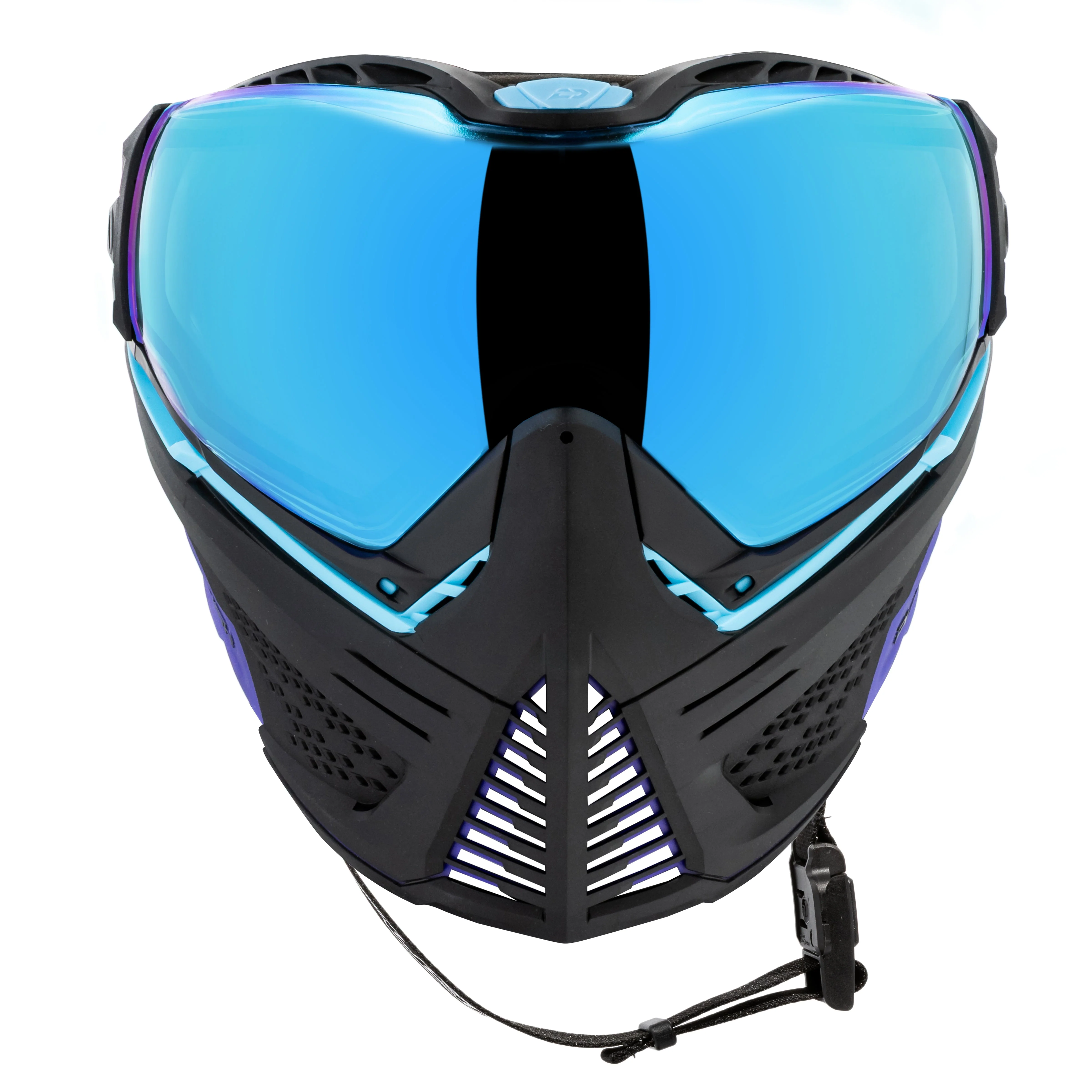 Push Unite Goggle Mk II - Nebula (Black/Turq/Purple) - Blue Lens - Image 3