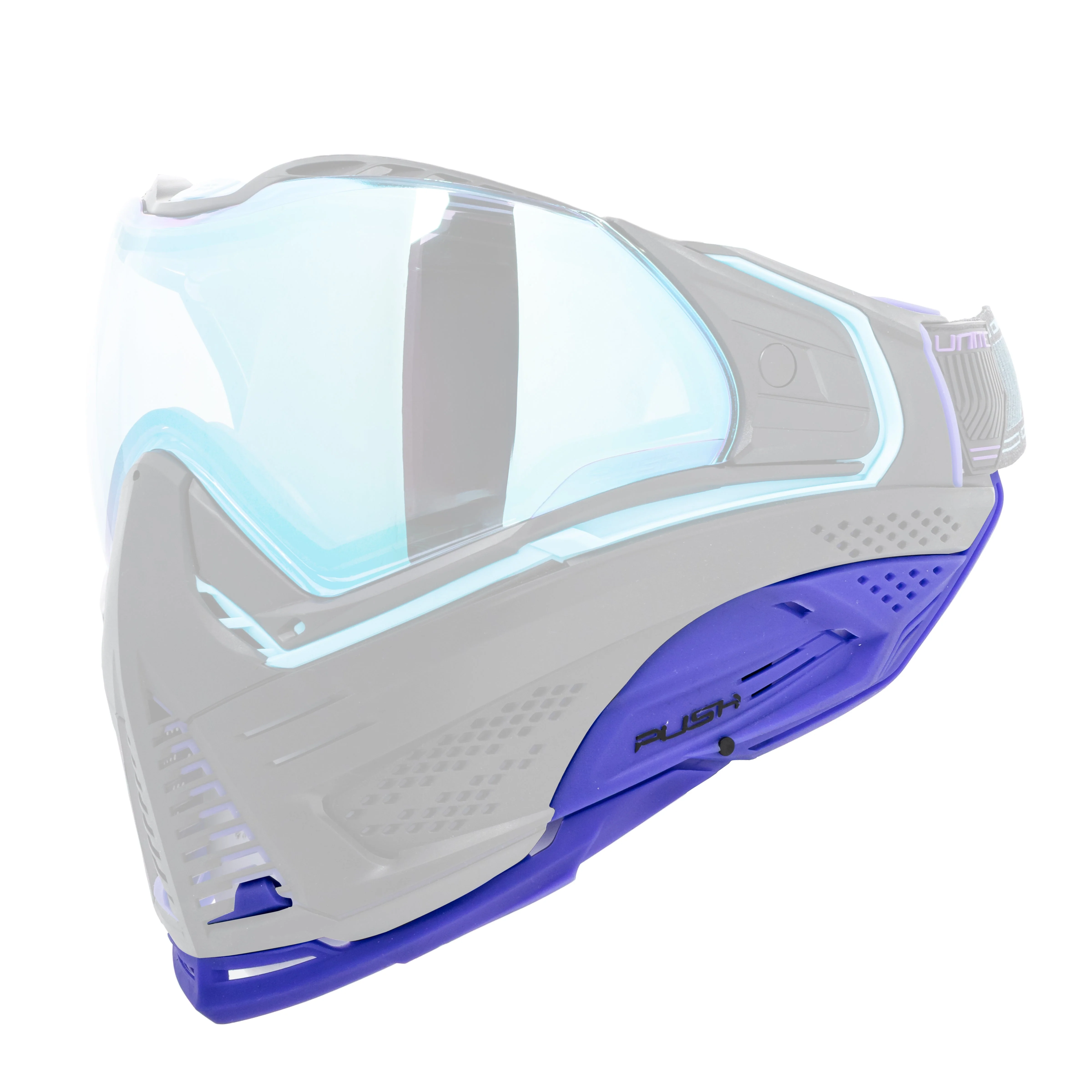 Push Unite Goggle Mk II - Nebula (Black/Turq/Purple) - Blue Lens - Image 8