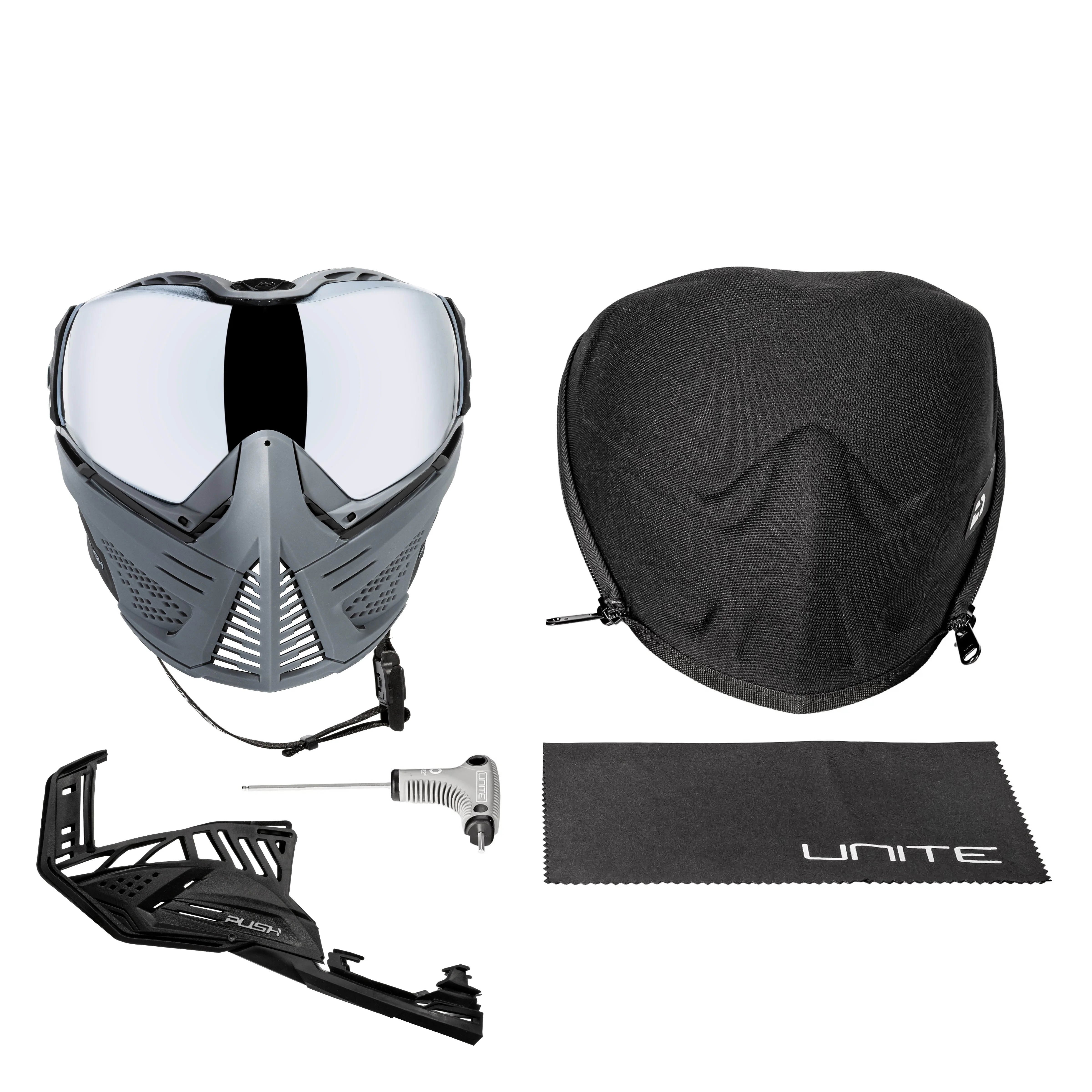 Unite Goggle Mk II - Nomad (Grey/Black) - Silver Lens - Image 7