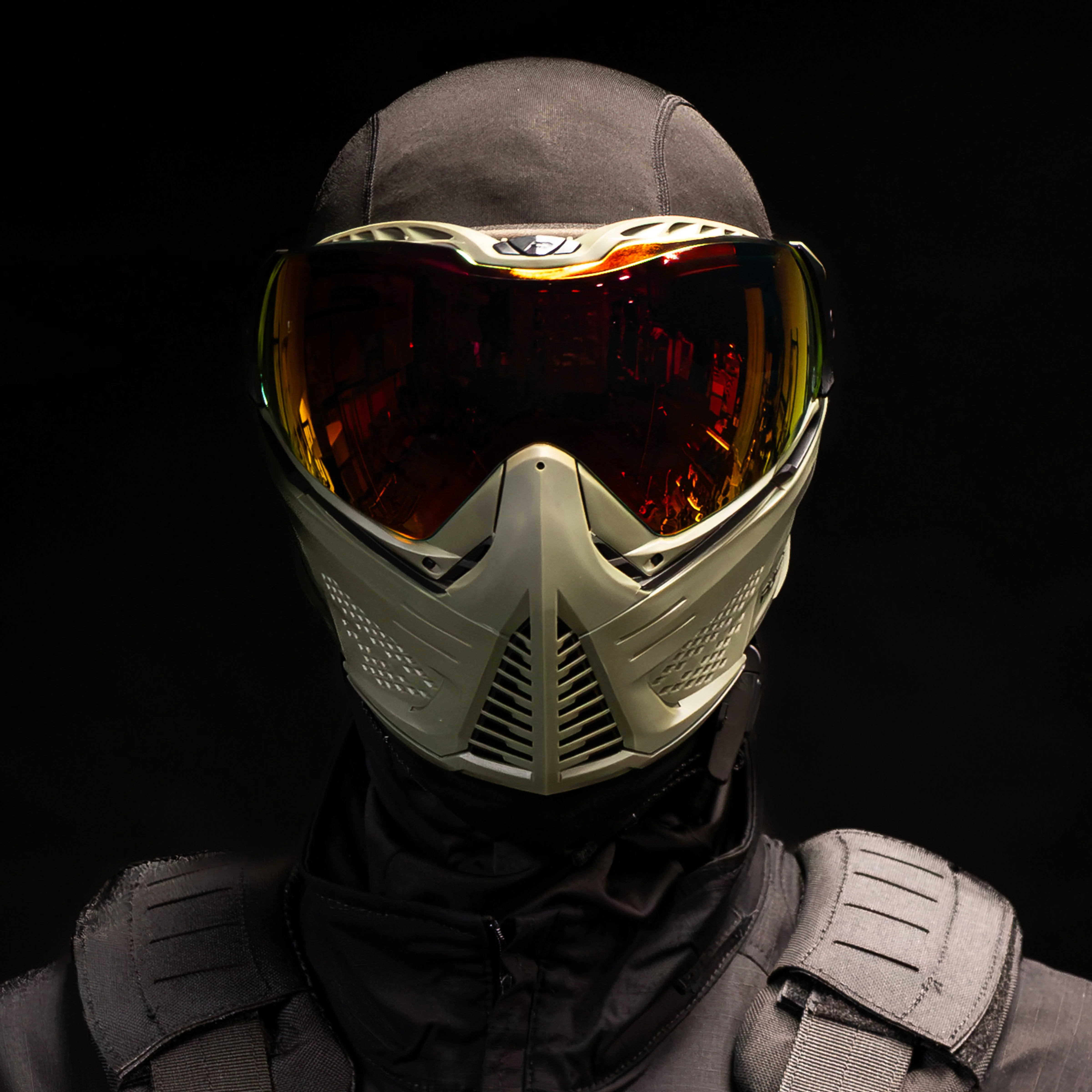 Unite Goggle Mk II - Raptor (Olive/Black) - Red Lens - Image 2