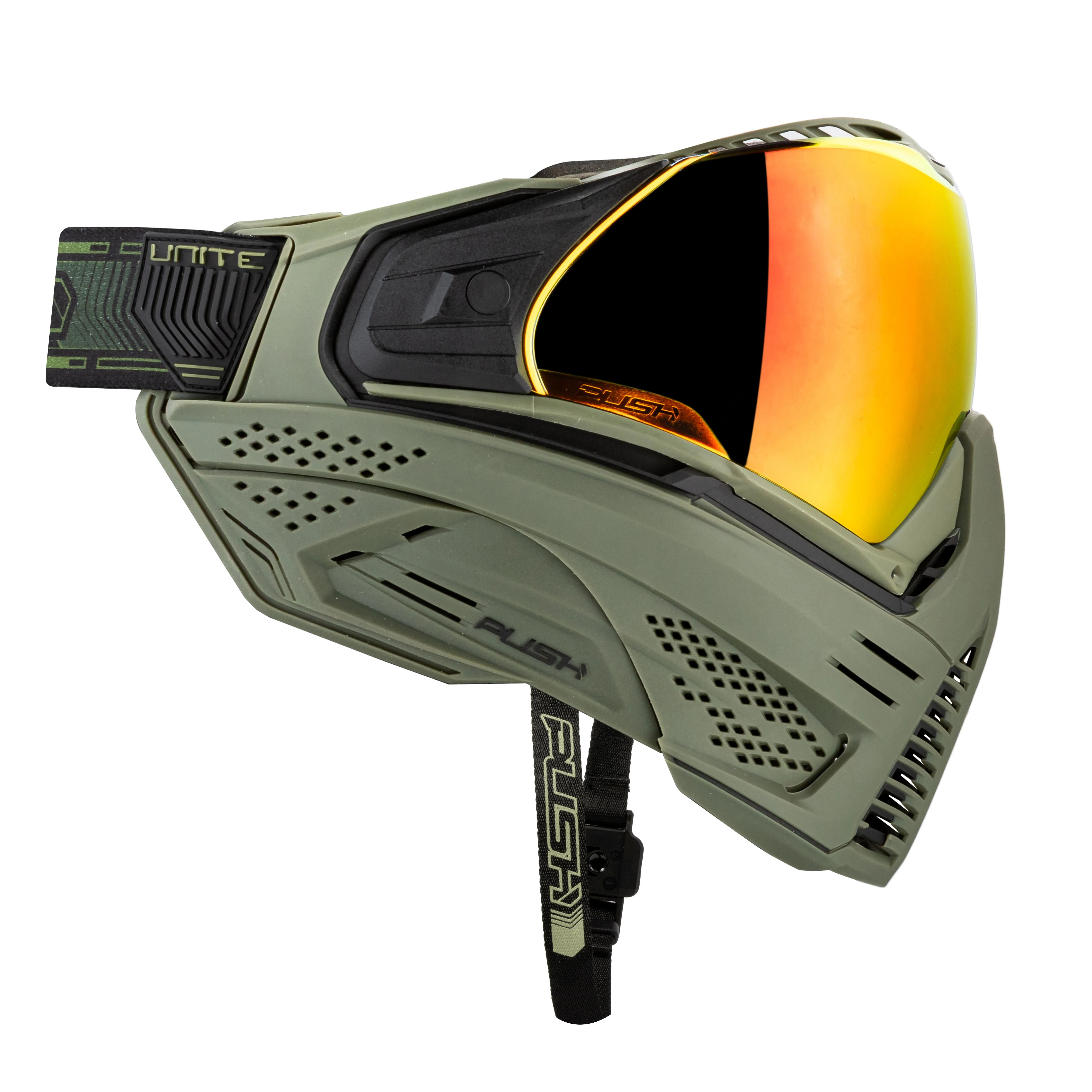 Unite Goggle Mk II - Raptor (Olive/Black) - Red Lens - Image 4