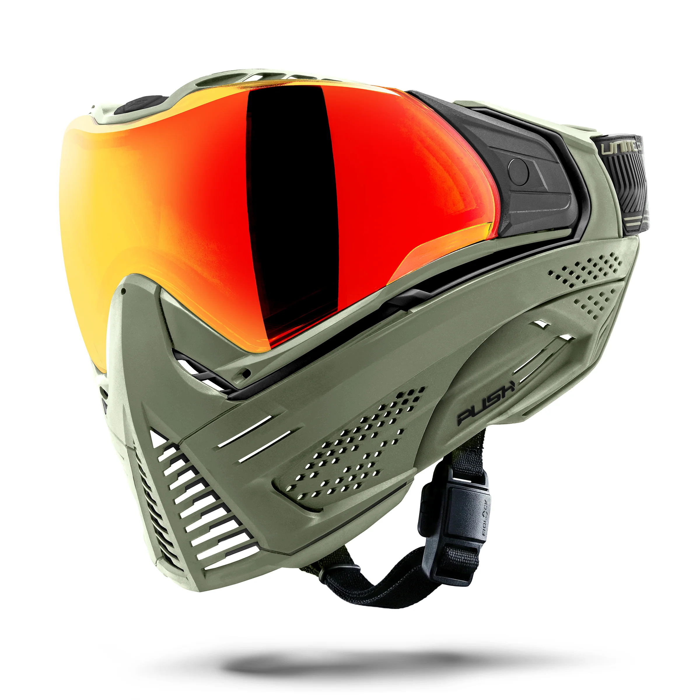 Unite Goggle Mk II - Raptor (Olive/Black) - Red Lens - Image 5