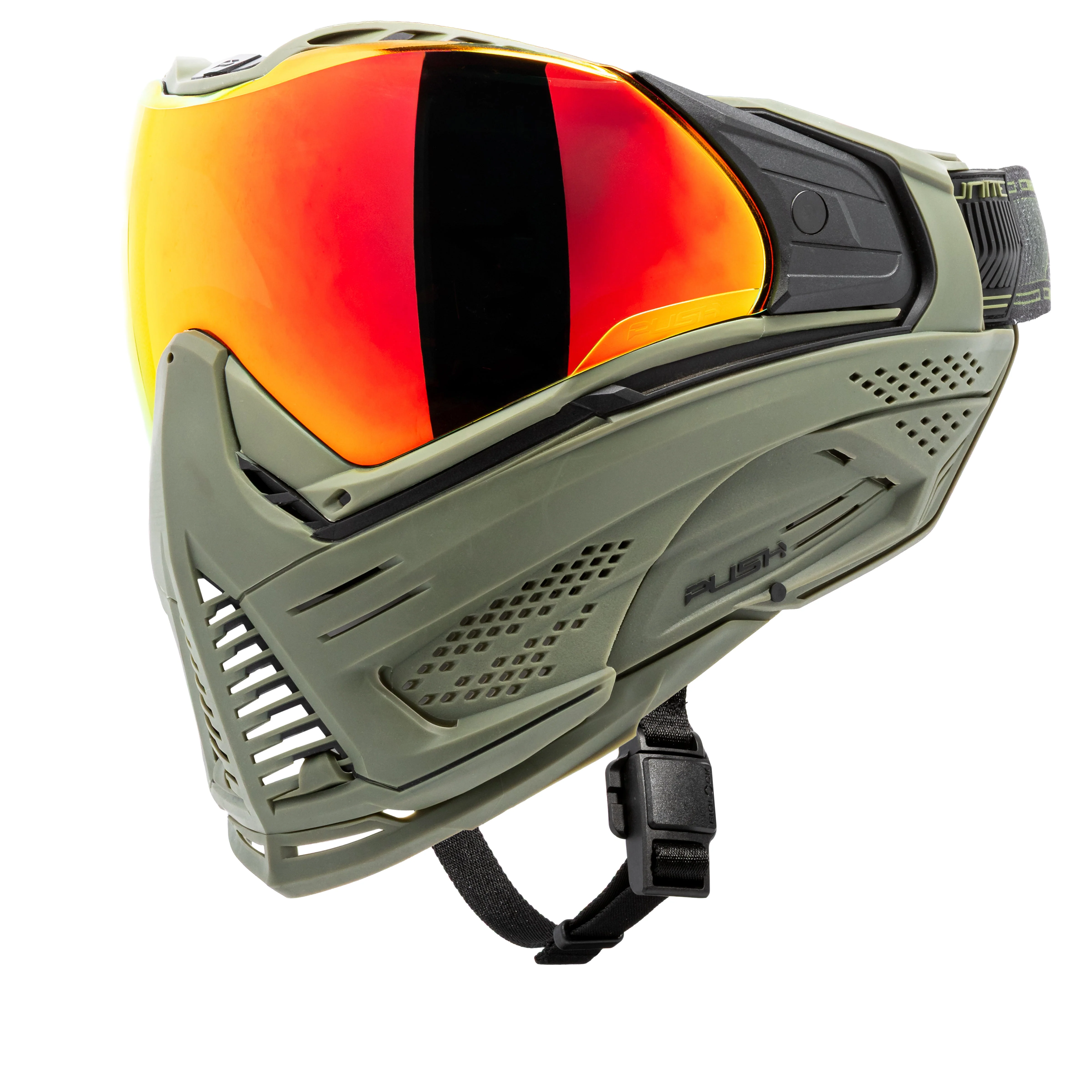 Unite Goggle Mk II - Raptor (Olive/Black) - Red Lens - Image 9