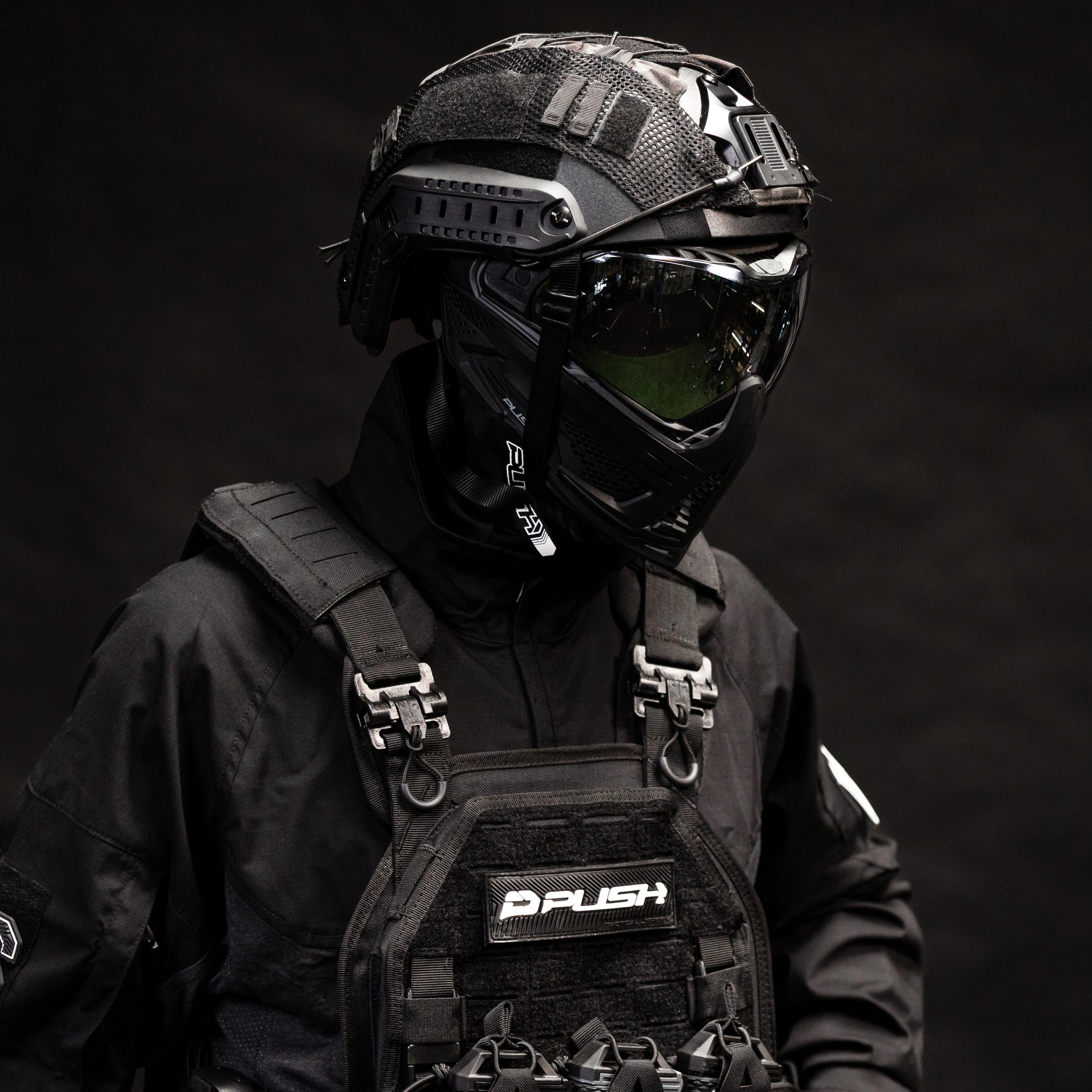 Push Unite Goggle Mk II - Rogue (Black/Grey) - Silver Lens - Image 2