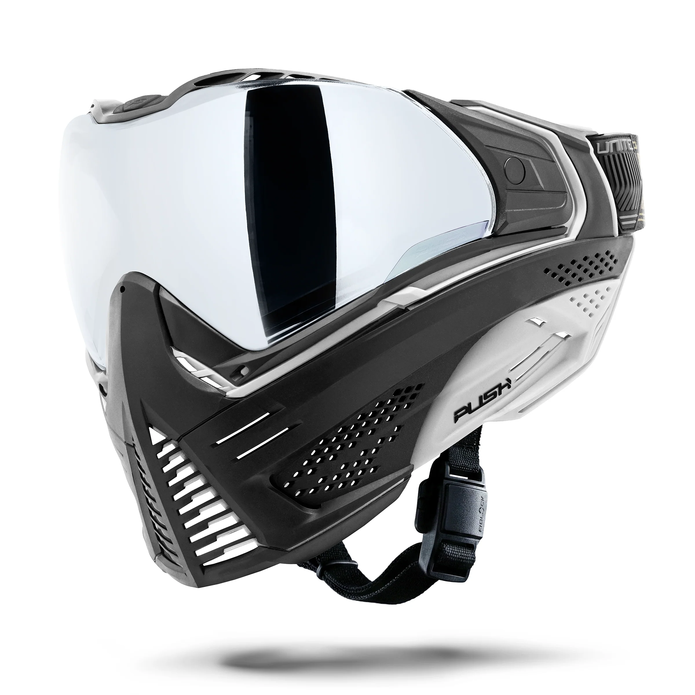 Push Unite Goggle Mk II - Seeker (Black/White) - Silver Lens - Image 5