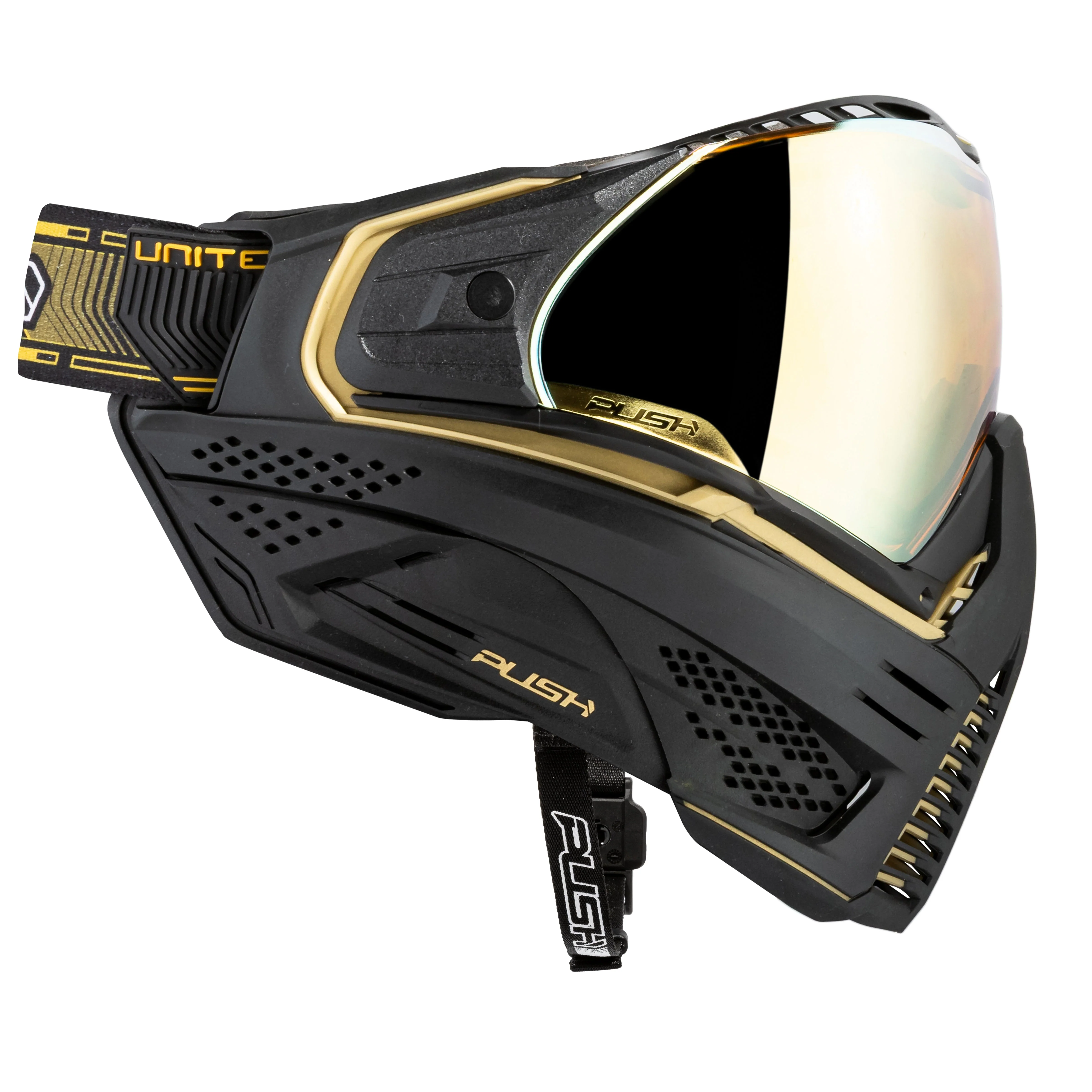 Unite Goggle Mk II - Sentinel (Black/Gold) - Gold Lens - Image 4