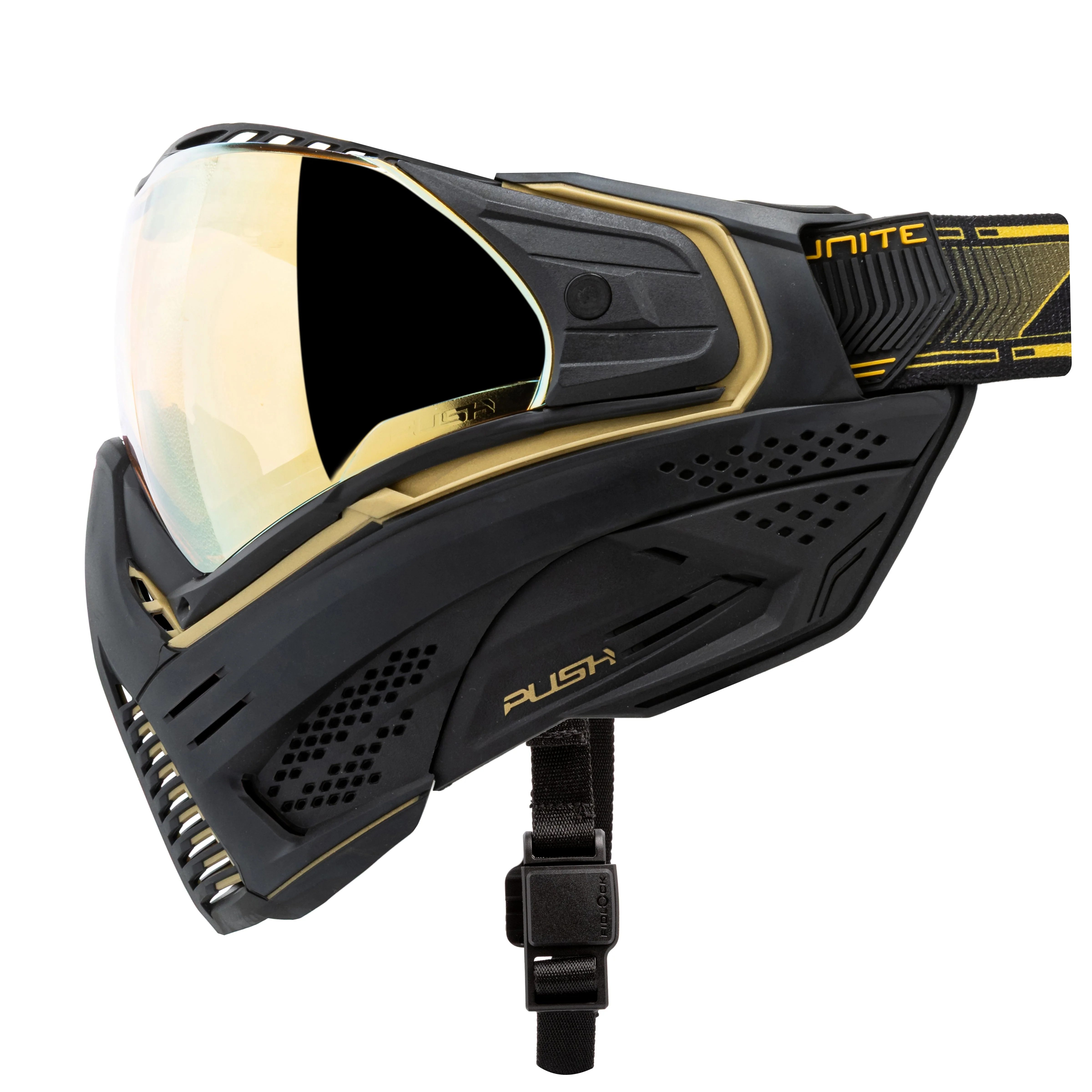 Unite Goggle Mk II - Sentinel (Black/Gold) - Gold Lens - Image 9