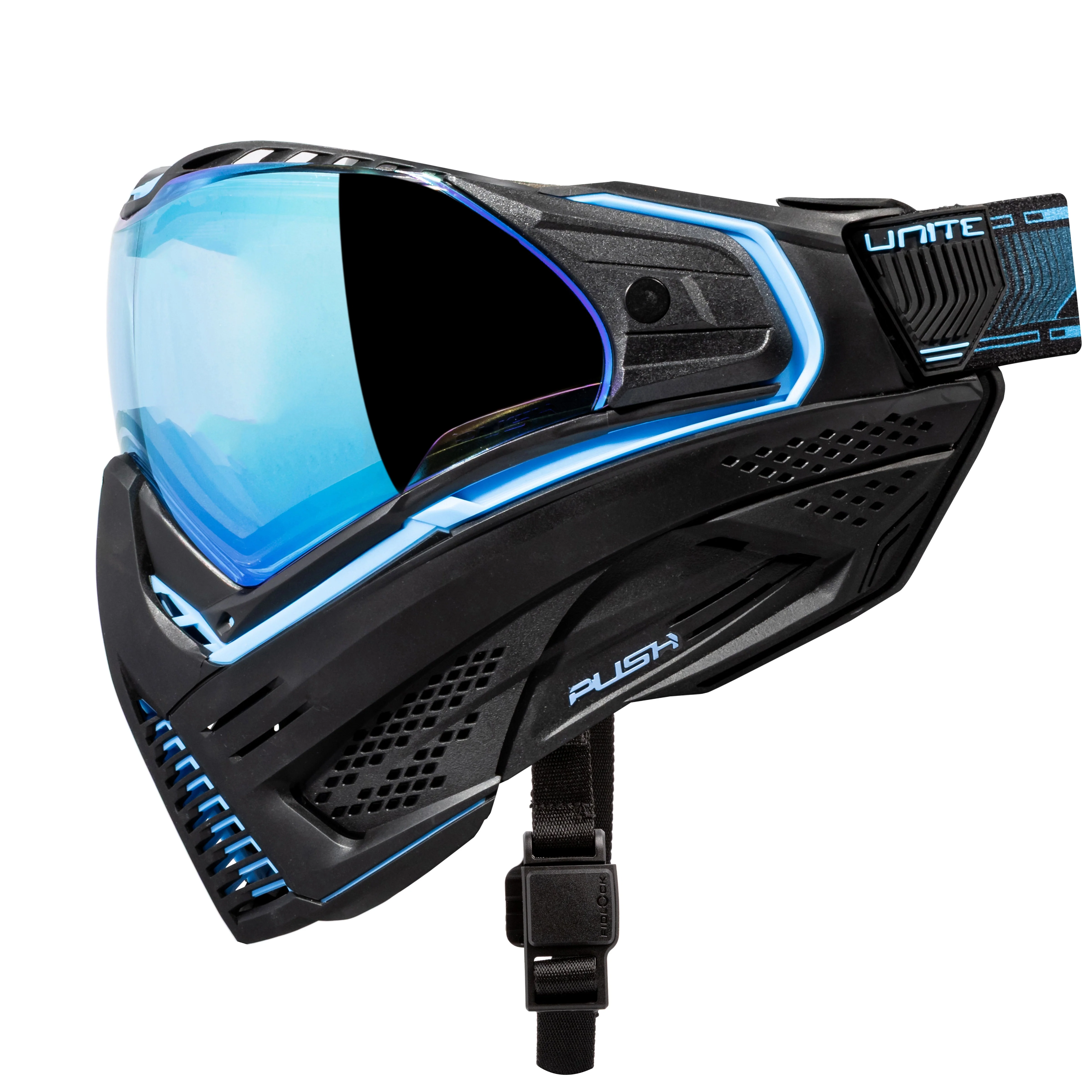 Push Unite Goggle Mk II - Vortex (Black/Blue) - Blue Lens - Image 10