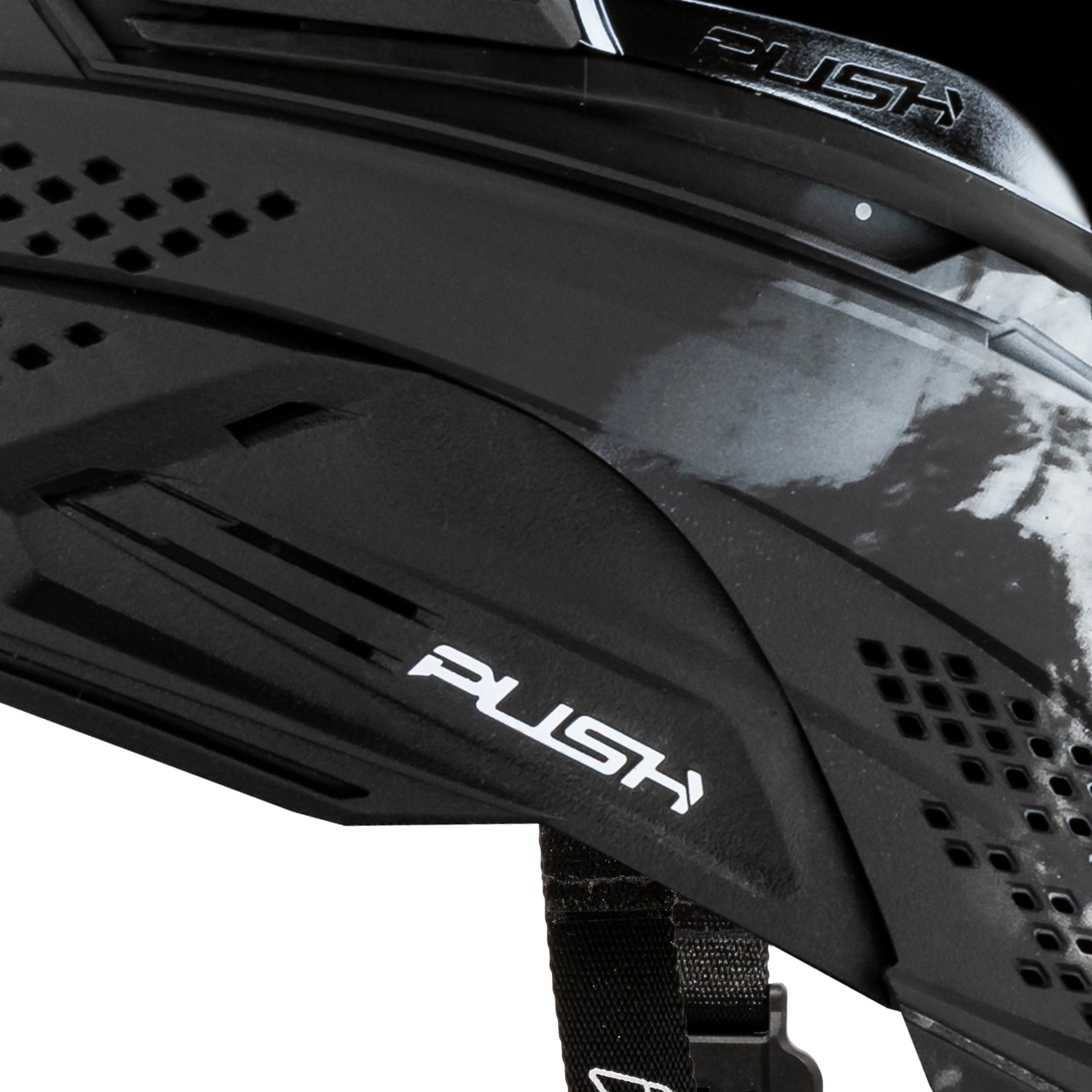 Push Unite Goggle Mk II - Warlord Omen (Black/White Skull) - Silver Lens - Image 11