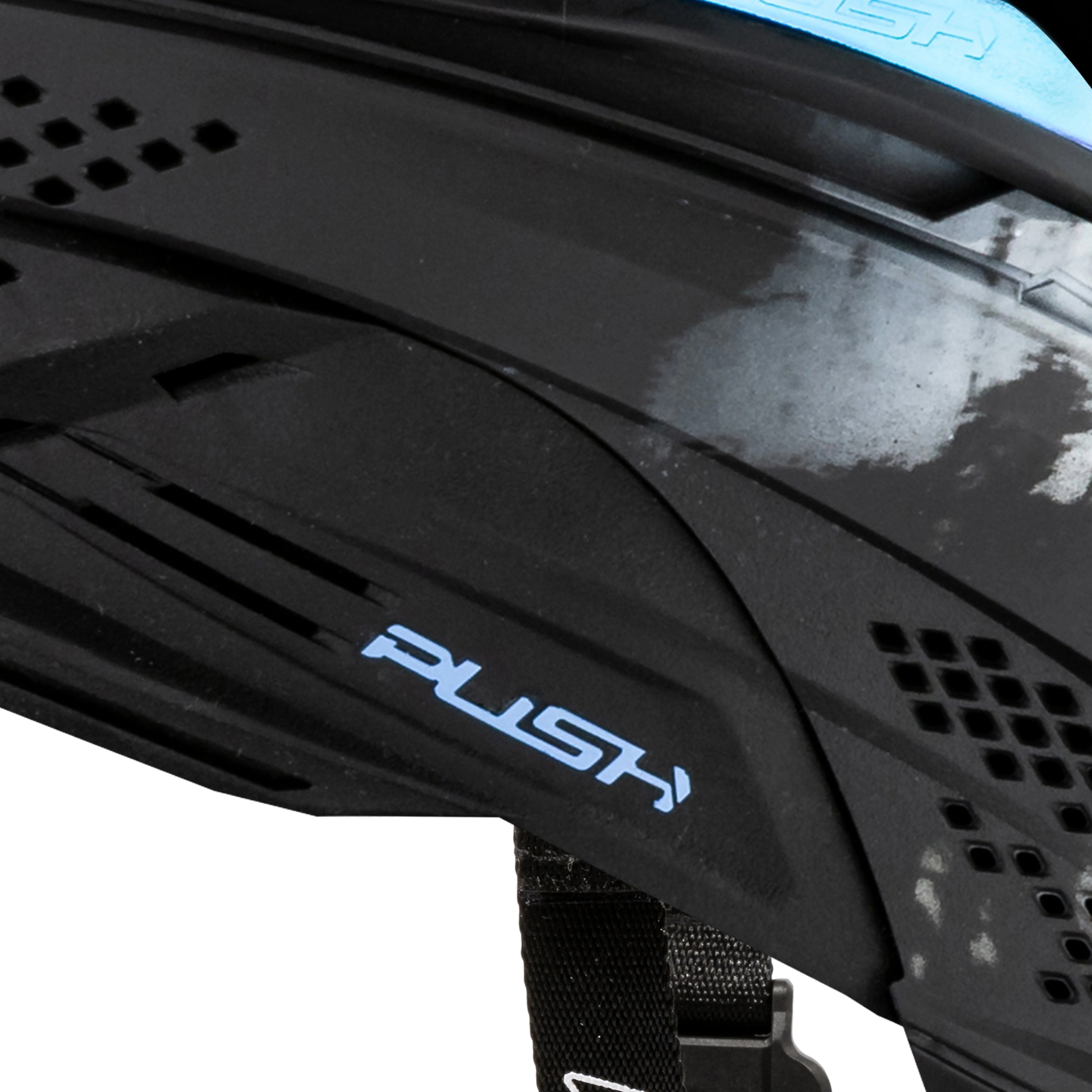 Push Unite Goggle Mk II  - Warlord Soul (Black/White Skull) - Blue Lens - Image 11